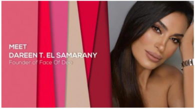 Dareen El Samarany participates in the Cosmoprof Worldwide exhibition