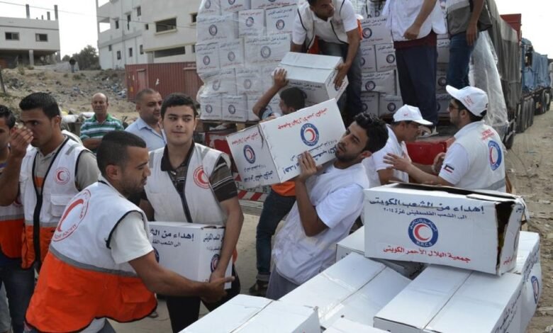 غزة في قلوبنا.. حملة تبرعات أطلقتهاال كويت لدعم فلسطين