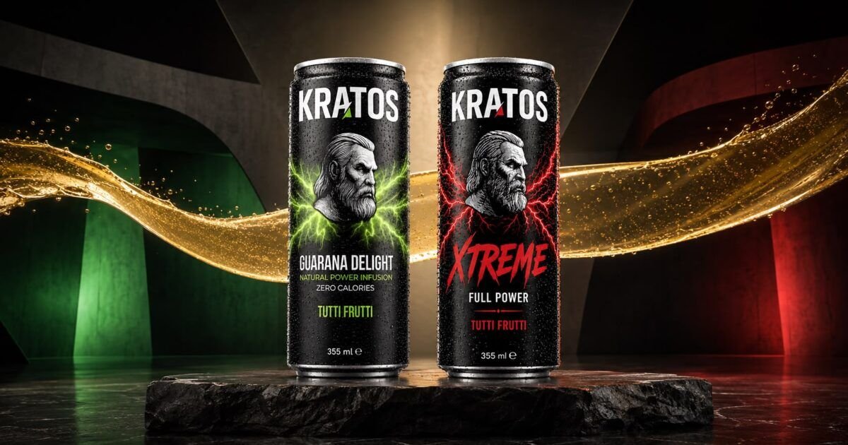 طرح KRATOS Guarana Delight الخالي من السكر وXTREME في السعودية
