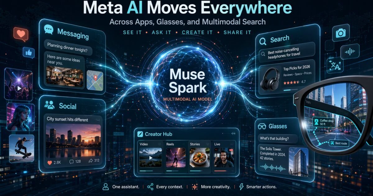 ميتا: Muse يعمل عبر البريد والتقويم والمدفوعات مع تحكم المستخدم في الصلاحيات