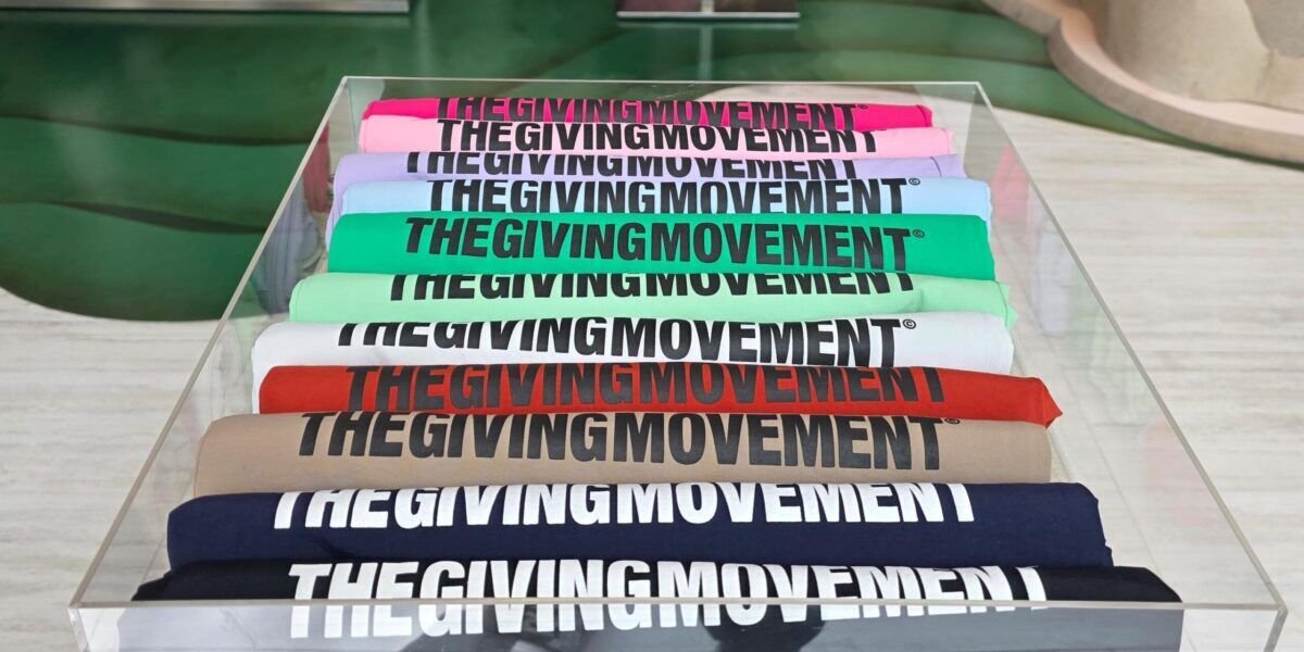 The Giving Movement يواصل انتشاره العالمي من خلال متجر جديد في دبي