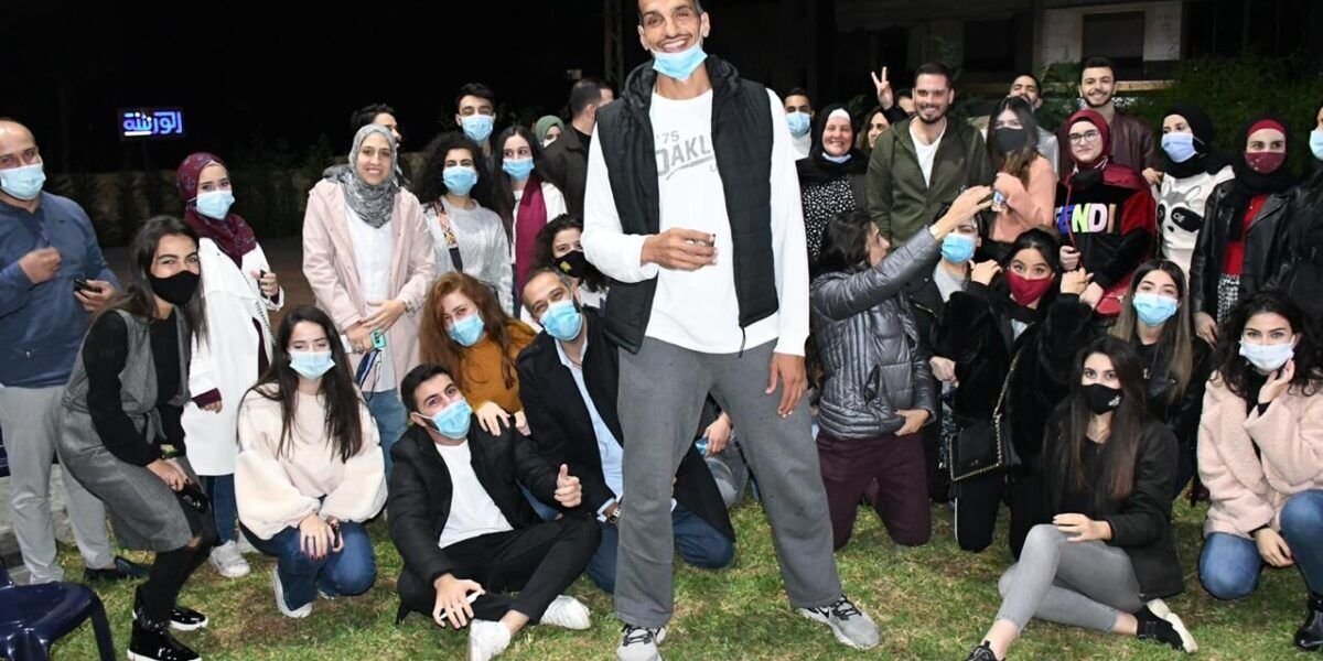 أسطورة كرة السلّة العربيّة إسماعيل أحمد في الورشة