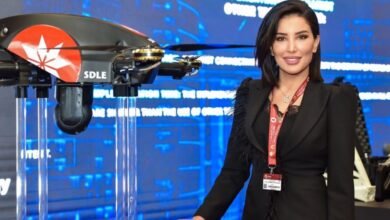 إيناس حراق المدير التنفيذي لشركة قطر للطائرات بدون طيار والتكنولوجيا تتألق في معرض ميليبول قطر