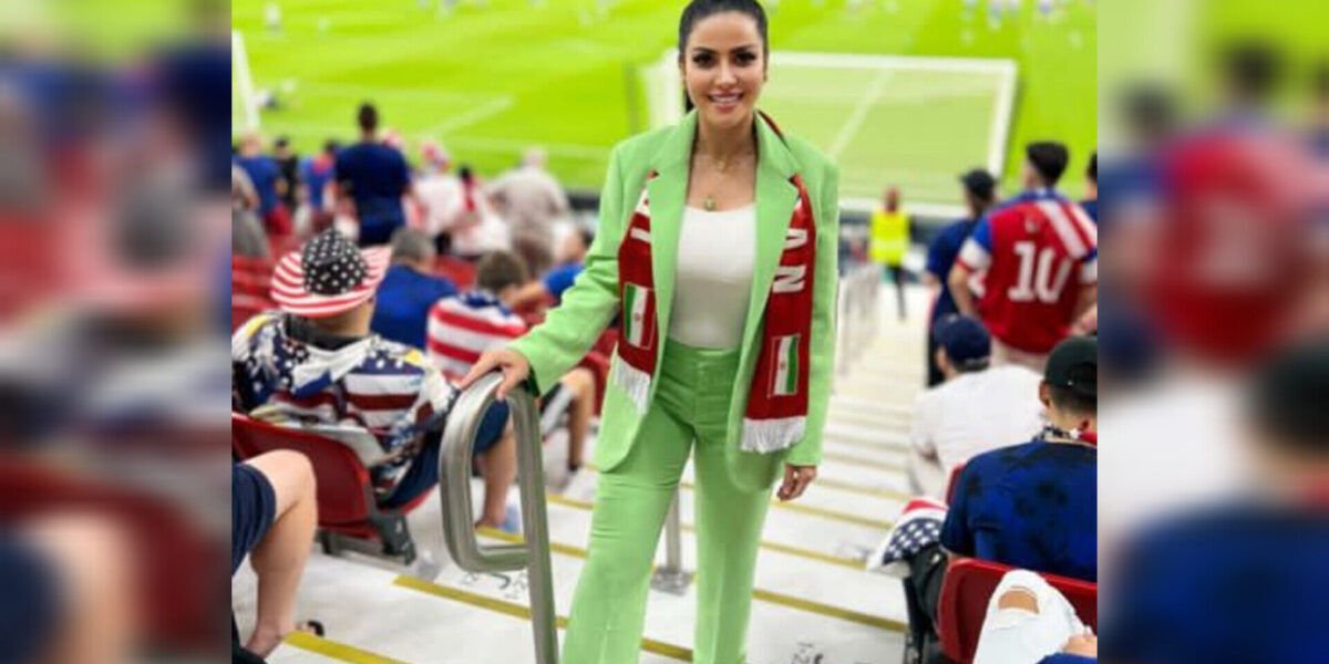 اختيار ستاريه رئيسي كقائدة مشجعي المنتخب الايراني في كأس عالم قطر ٢٠٢٢