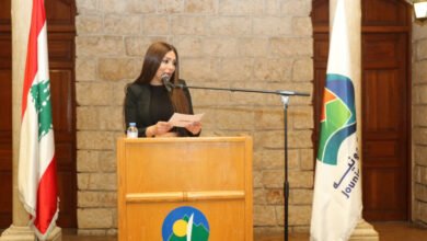 رسمياً شنتال خليل تطلق موقعها الإلكتروني PRESS LEBANON