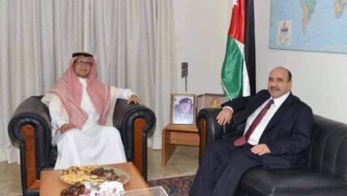 سفير خادم الحرمين الشريفين يلتقي سفير المملكة الأردنية
