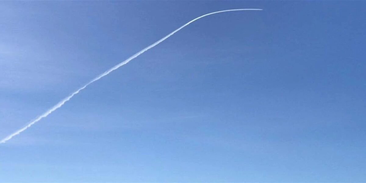 صاروخ باليستي فوق الغازية؟