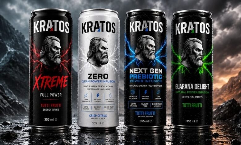 كراتوس مشروب الطاقة Functional Energy Drink يدخل المنافسة العالمية
