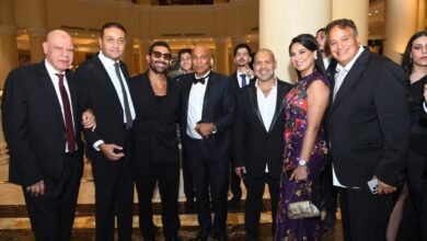 ليلة من الفخامة والنجومية بتنظيم الدكتور أحمد أيوب الزفاف ابن داليا مطر
