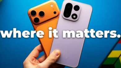يُظهر OnePlus 15 Vs iPhone 17 Pro Max الفرق الحقيقي. ()