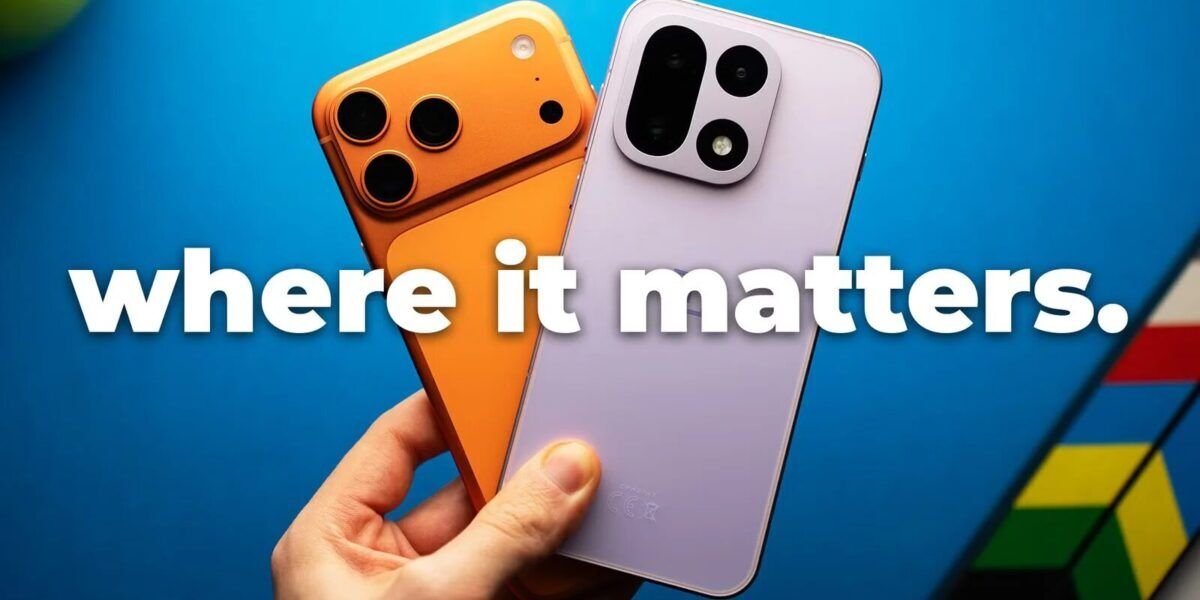 يُظهر OnePlus 15 Vs iPhone 17 Pro Max الفرق الحقيقي. ()